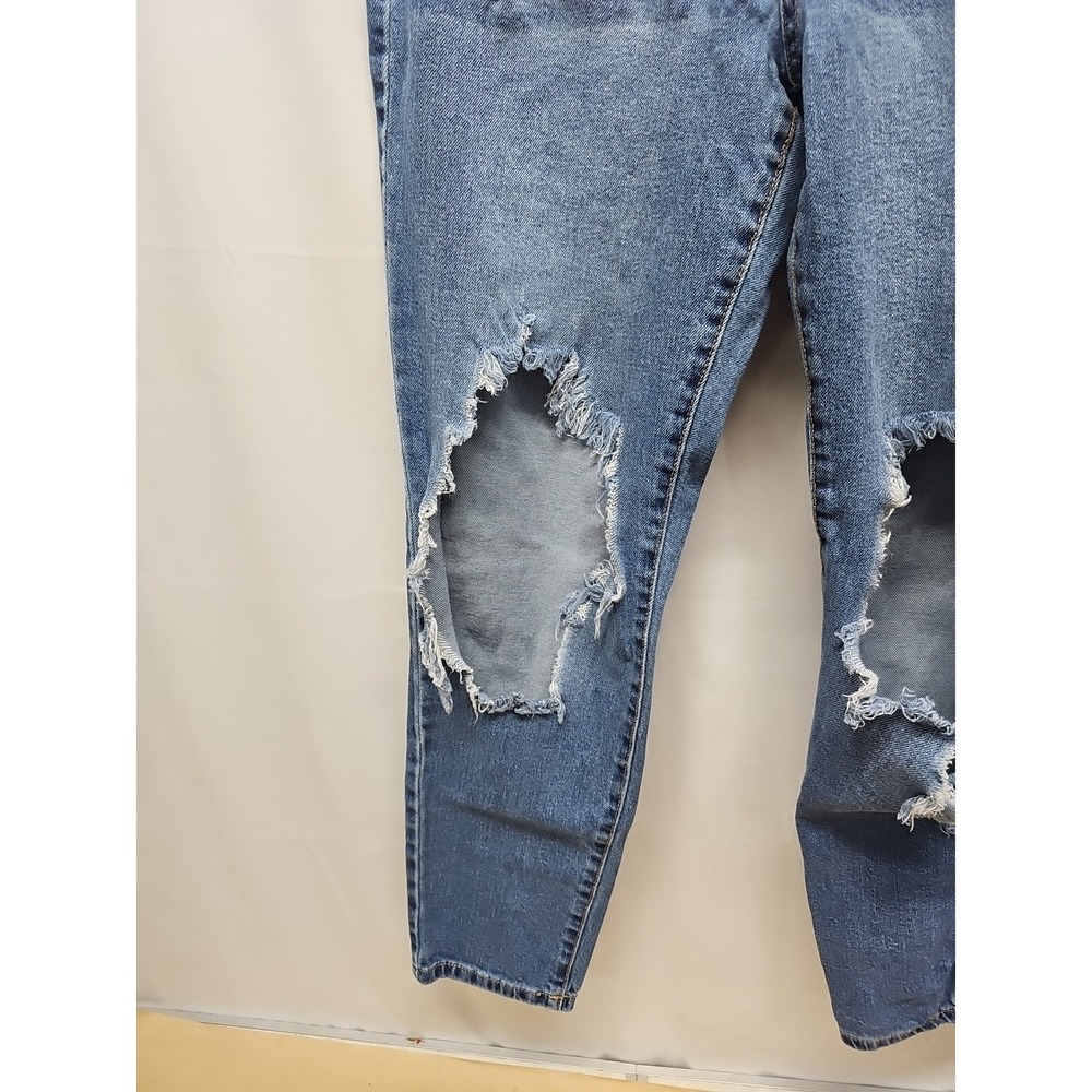 Celebrity Pink Women's Regeneration Slim Blue Denim Jeans Distressed Size 3 - Picture 8 of 16